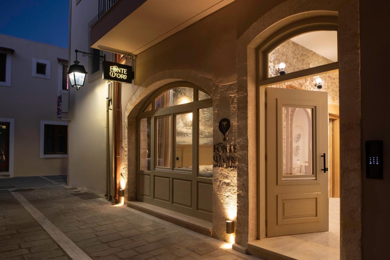 Fonte D'Oro Luxury Rooms (Adults Only) Rethymno  Exterior photo