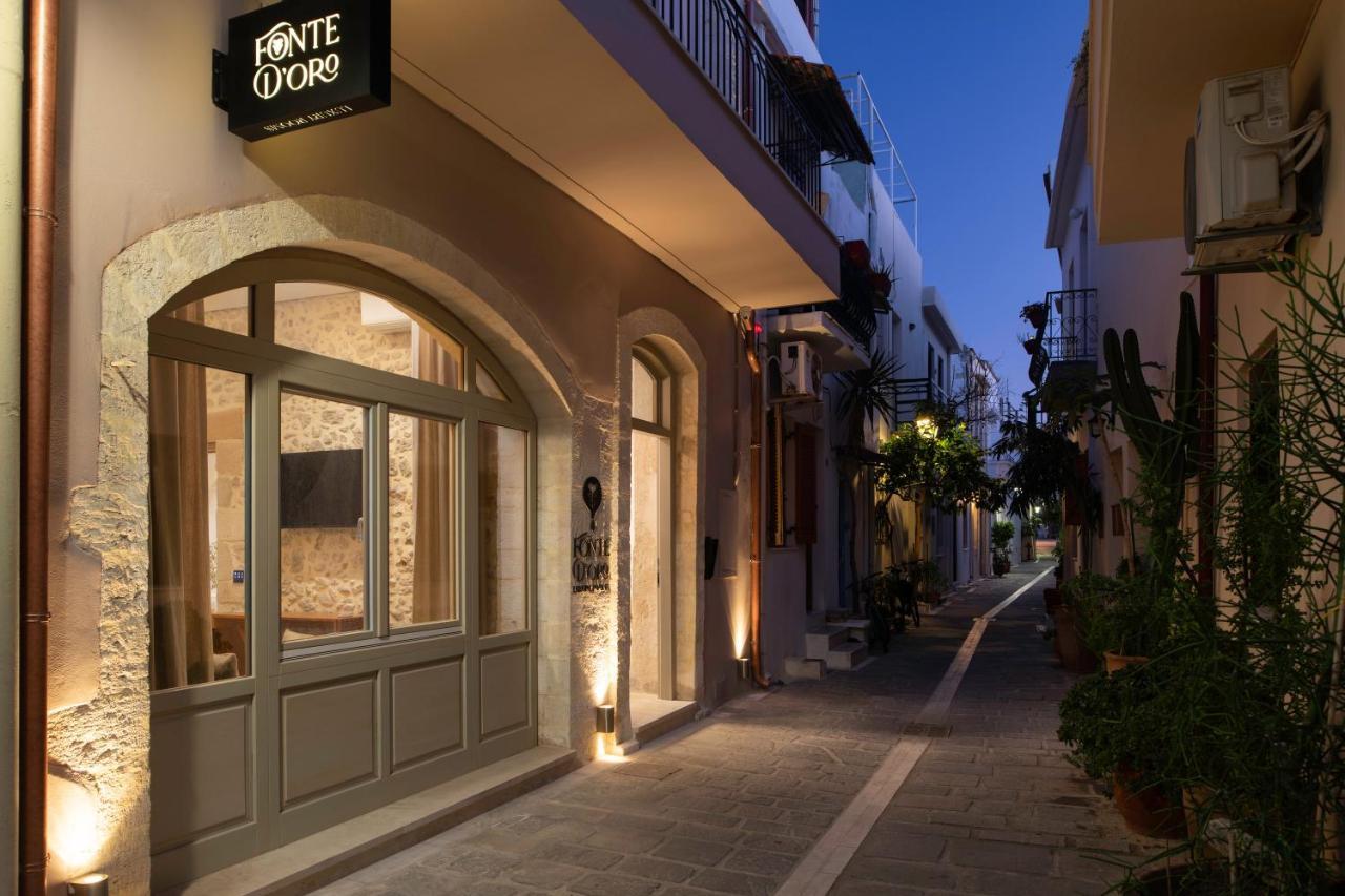 Fonte D'Oro Luxury Rooms (Adults Only) Rethymno  Exterior photo